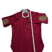 Vintage Mens Pendleton Wool Button Down Shirt with Leather Elbow Patches Size L