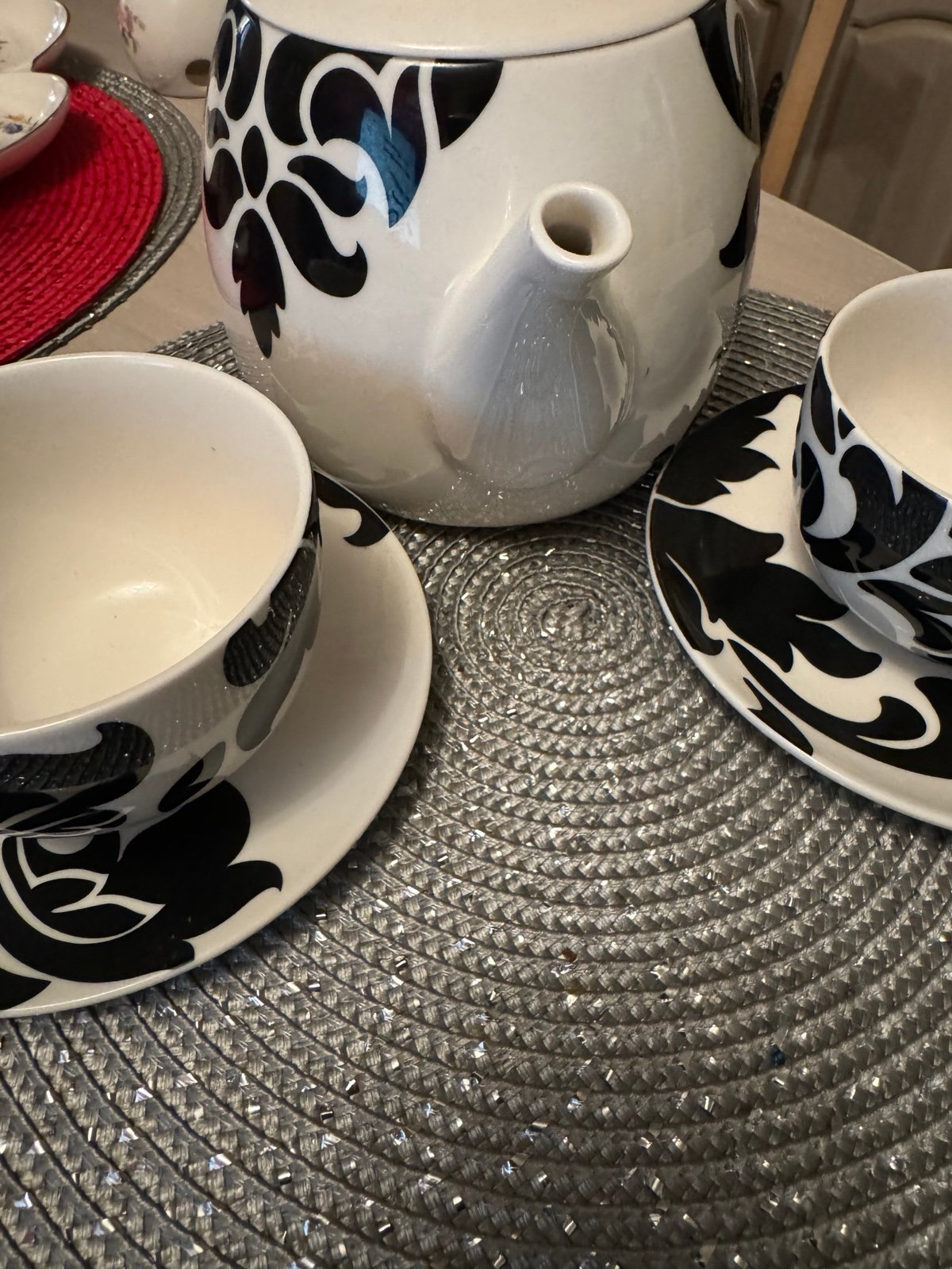 Martha Stewart’s Tea Set for Two made exclusively for Macy.