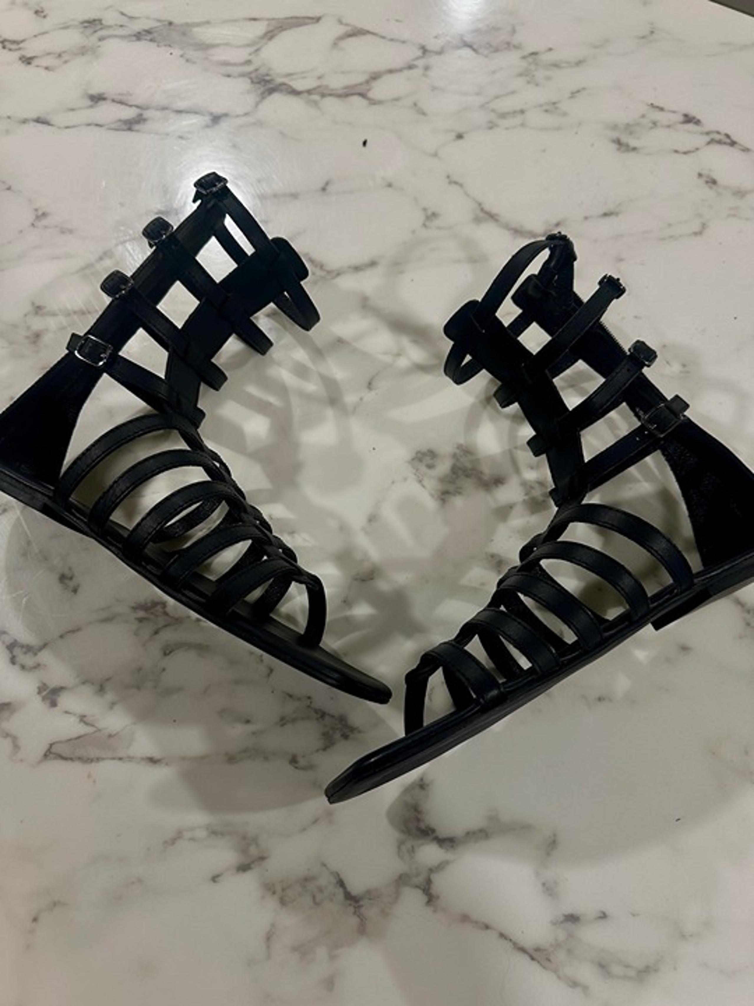 JEFFREY CAMPBELL TOP-3 GLADIATOR SANDALS- SIZE 10