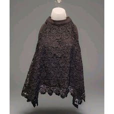 New Black Floral Lace Flowy Halter Top Hesperus Sz S Whimsigoth Fairygrunge