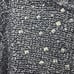 Alberto Makali Sweater Womens Medium Black Silver Studded Knit New Year Party