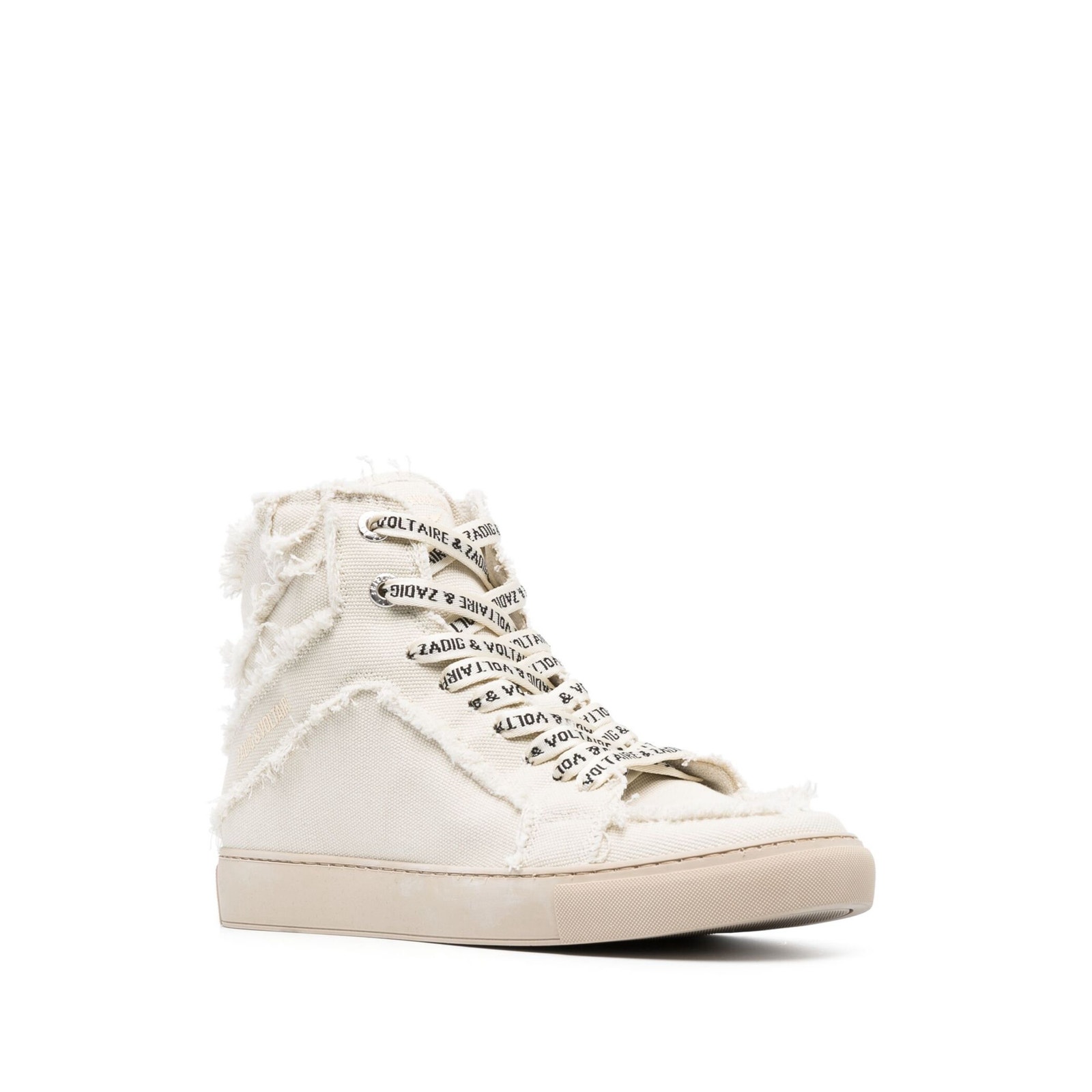 NIB- ZADIG & VOLTAIRE FLASH HIGH-TOP CANVAS SNEAKER EU41/US10 RET398