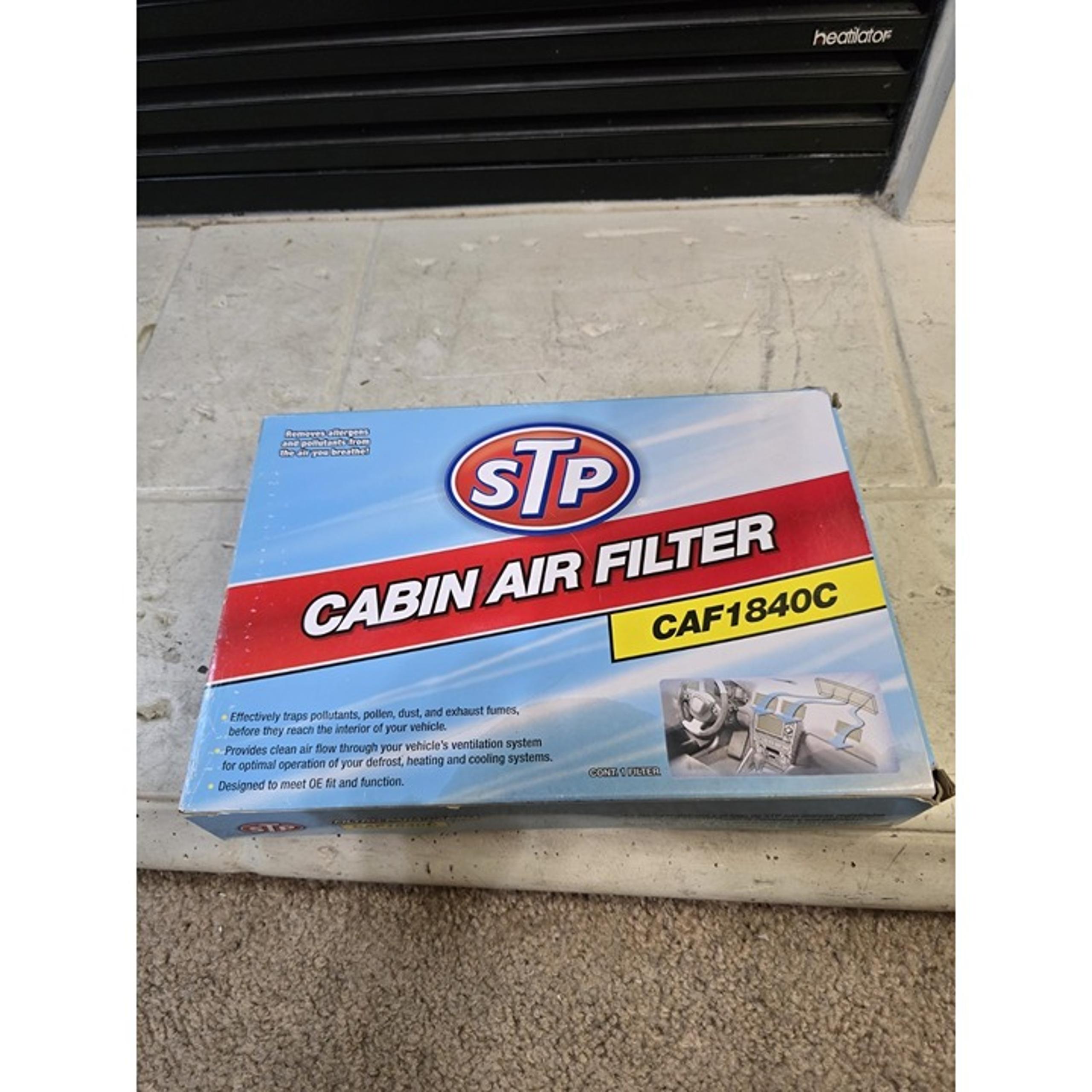 STP Cabin Air Filter CAF1815P New in Box