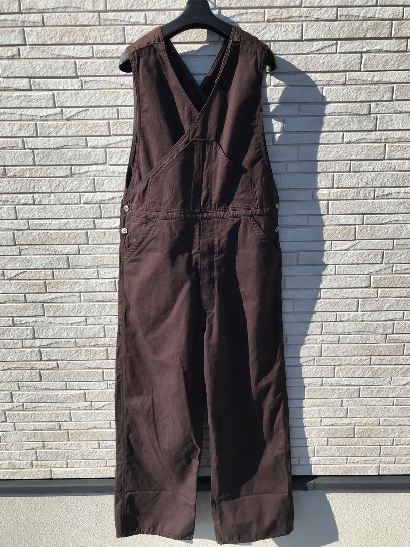 Old Joe Overalls 40 Brown Cross Shoulder