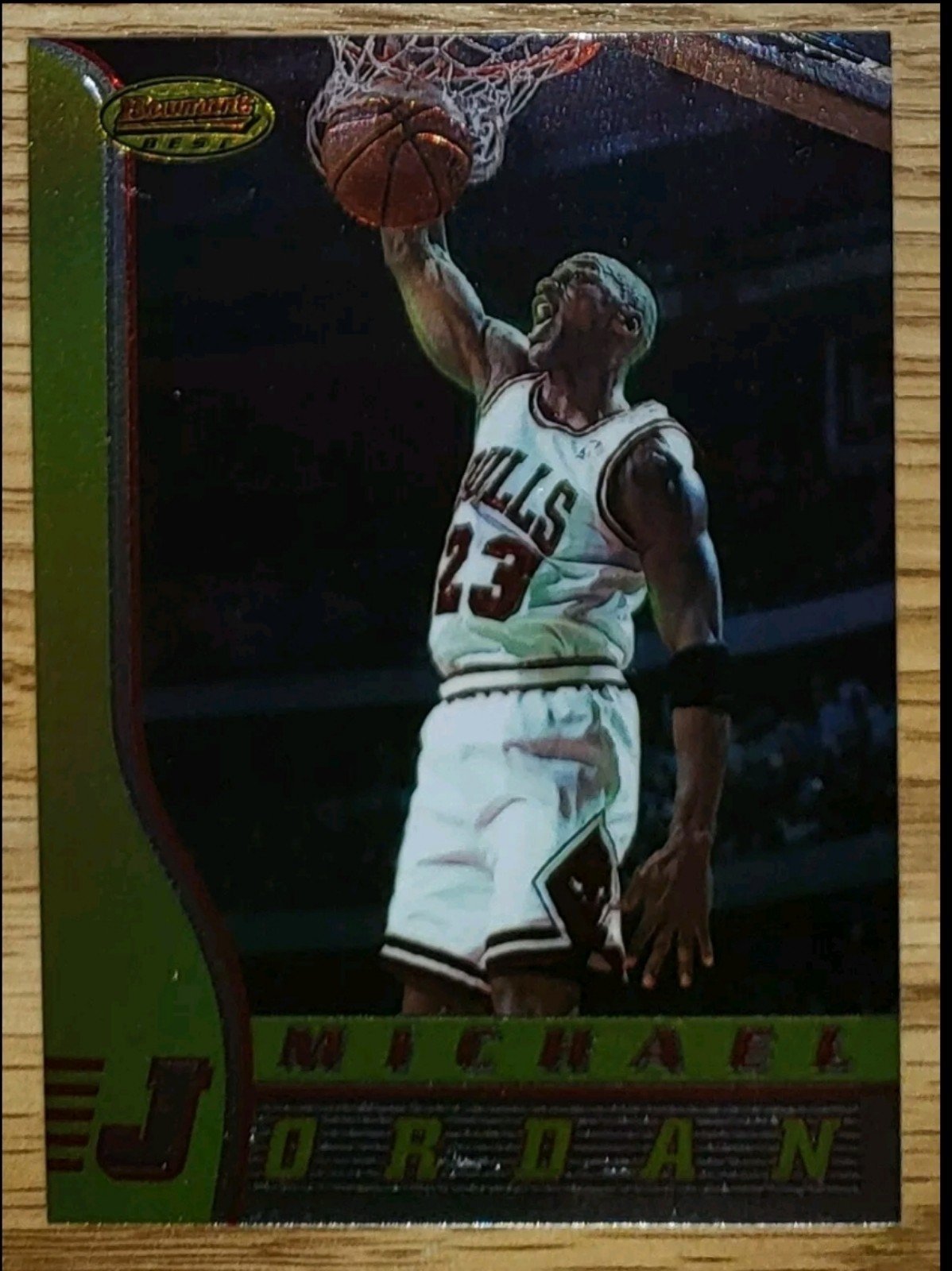 Michael Jordan 1997 BOWMANS BEST CARD #80