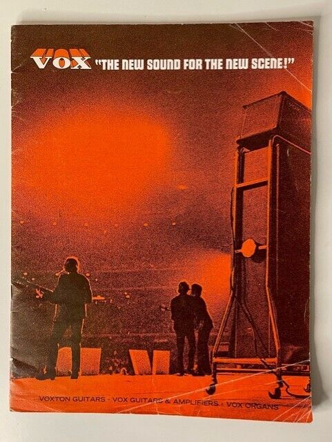 1969 VOX: The New Sound For The new Scene... Catalog ORIGINAL