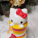 ❤️ Blue Sky Clayworks HELLO KITTY ROLLER DERBY Ceramic Figurine 8.5 Tall NEW!