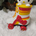 ❤️ Blue Sky Clayworks HELLO KITTY ROLLER DERBY Ceramic Figurine 8.5 Tall NEW!