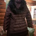 Down Tahari Black Plum Winter Jacket
