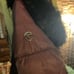 Down Tahari Black Plum Winter Jacket