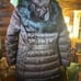 Down Tahari Black Plum Winter Jacket