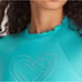 LOVESHACKFANCY X HURLEY - RHINESTONE LONG SLEEVE RASHGUARD