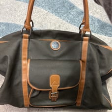 PAN AM Airplane Carry On Bag Large By Bandanco Vinyl & Leather