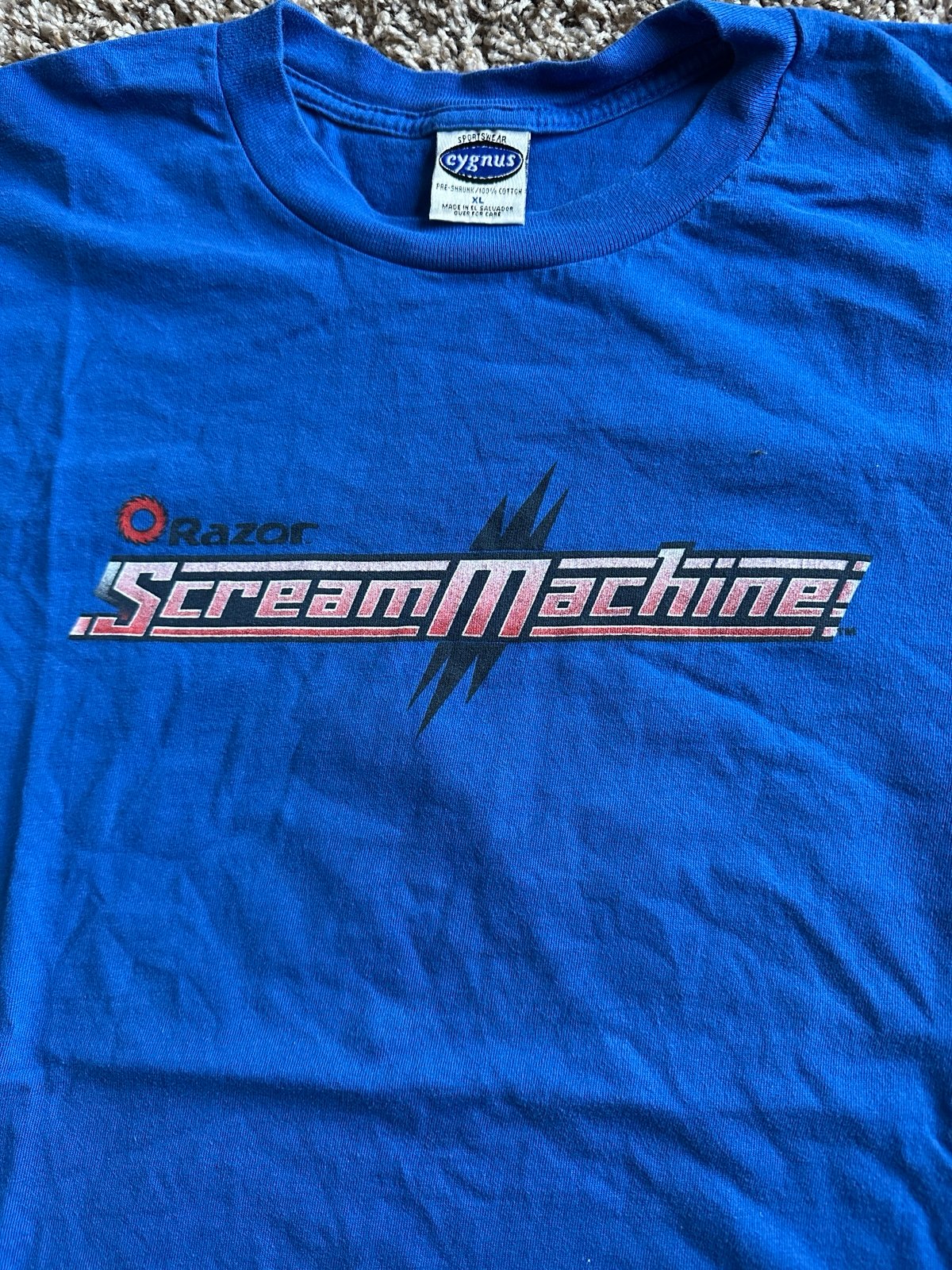 Vintage Razor Scream Machine Zours T Shirt