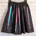 Her Universe Star Wars Lightsaber Skirt M Disneybound Cosplay Fit Flare Full