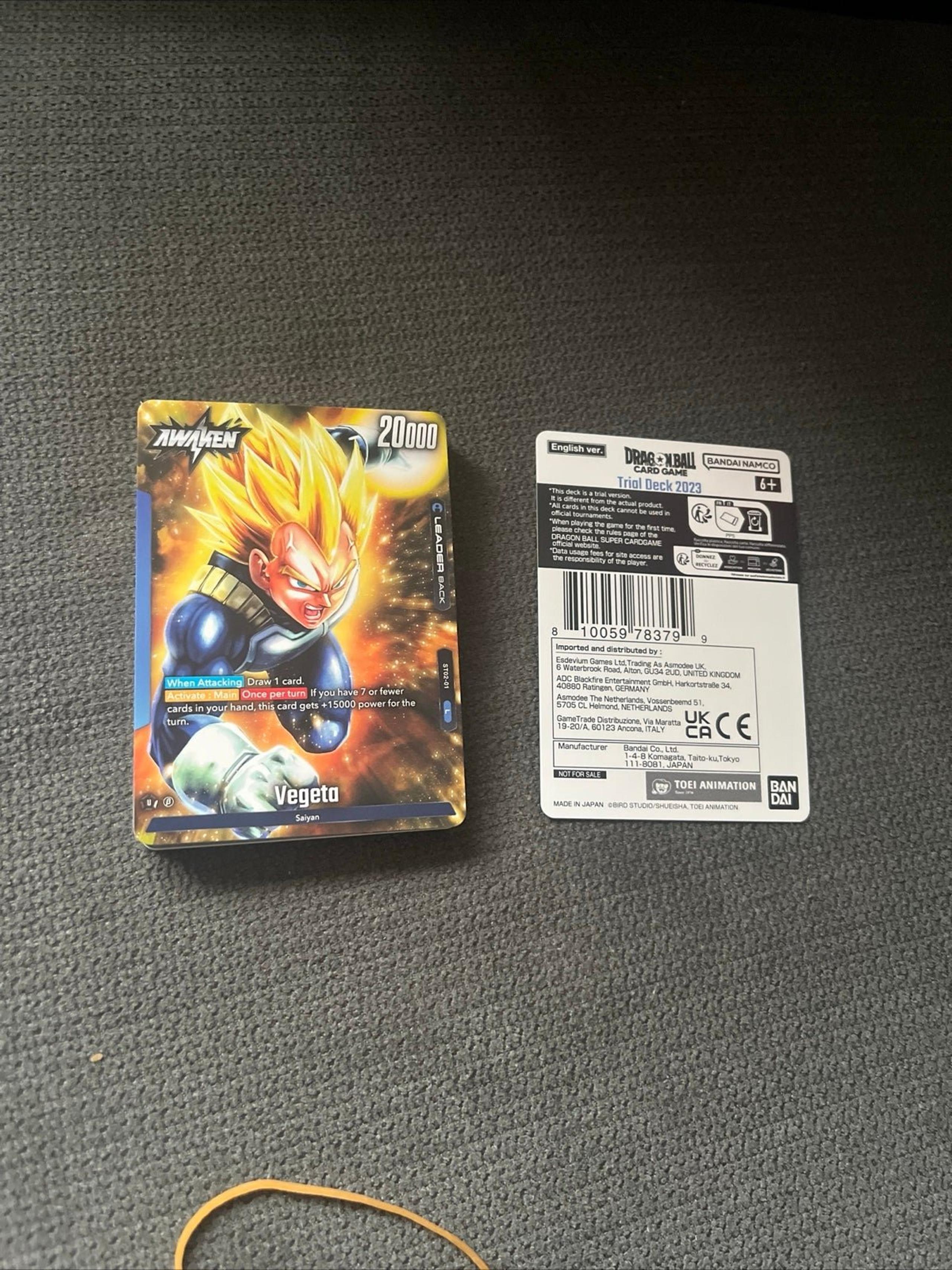 Dragon Ball super Card game comiccon NYCC 2023 (NEW SEALED)