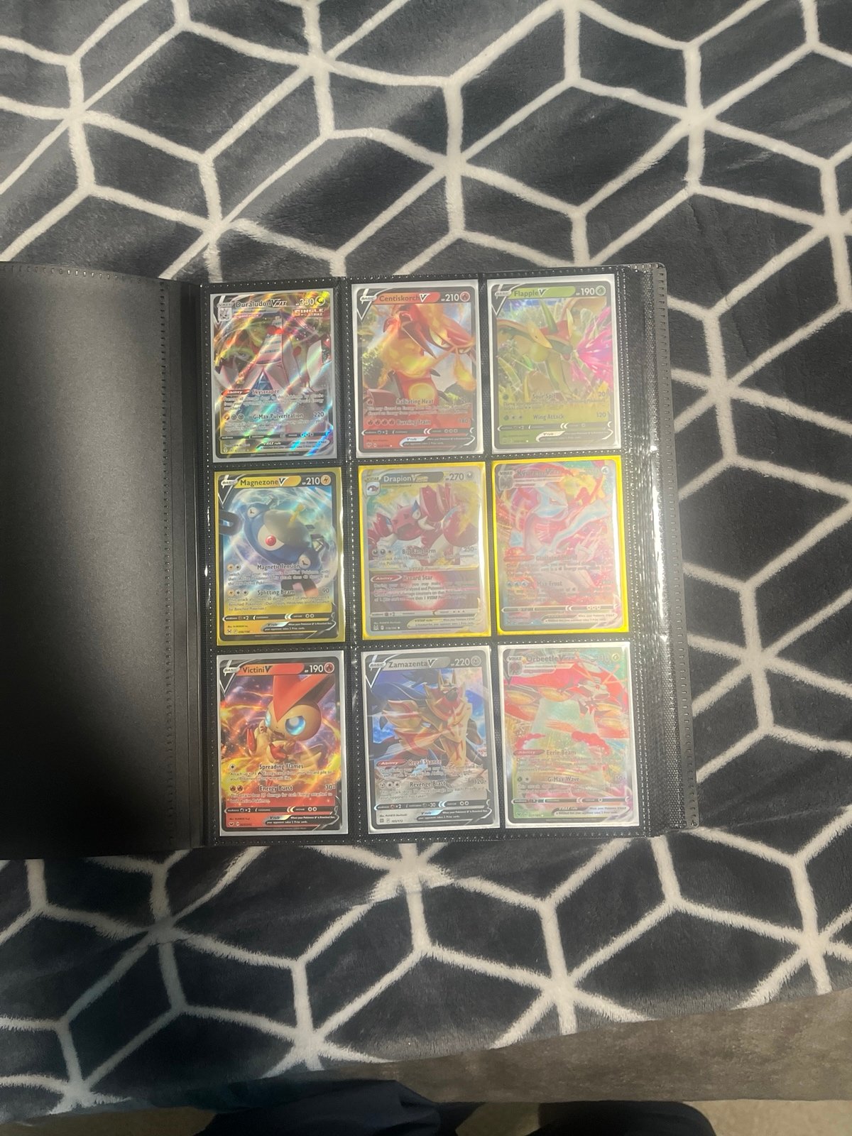 Pokemon card binder lot