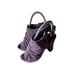 MIA Shoes Womens 7-1/2 Suede Refine Suede 4 inch block heels Peep Toe Platforms