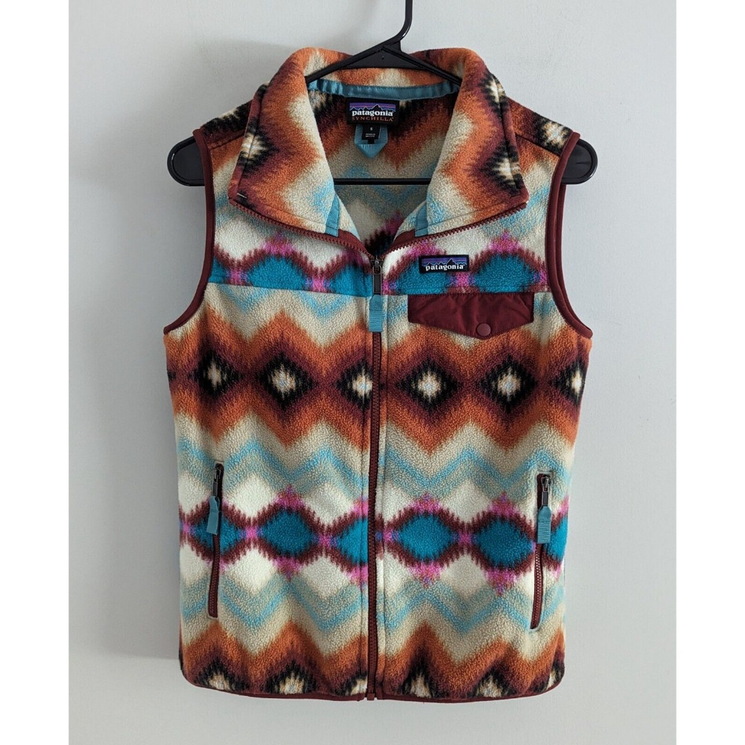 Patagonia snap vest deals