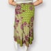 2000s Evan Picone Woman Green and Plum Skirt