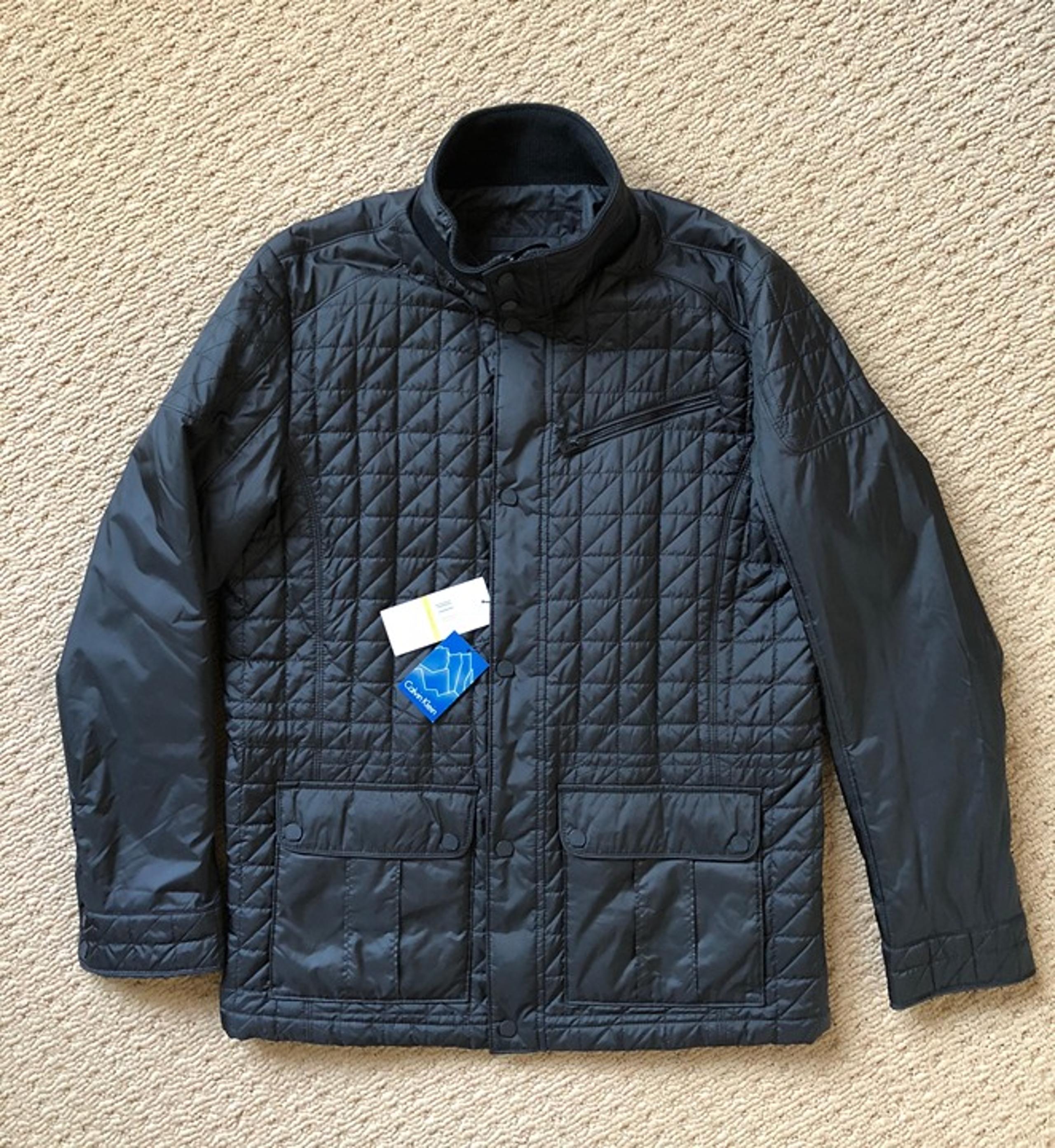 CK men's office dress lightweight parka