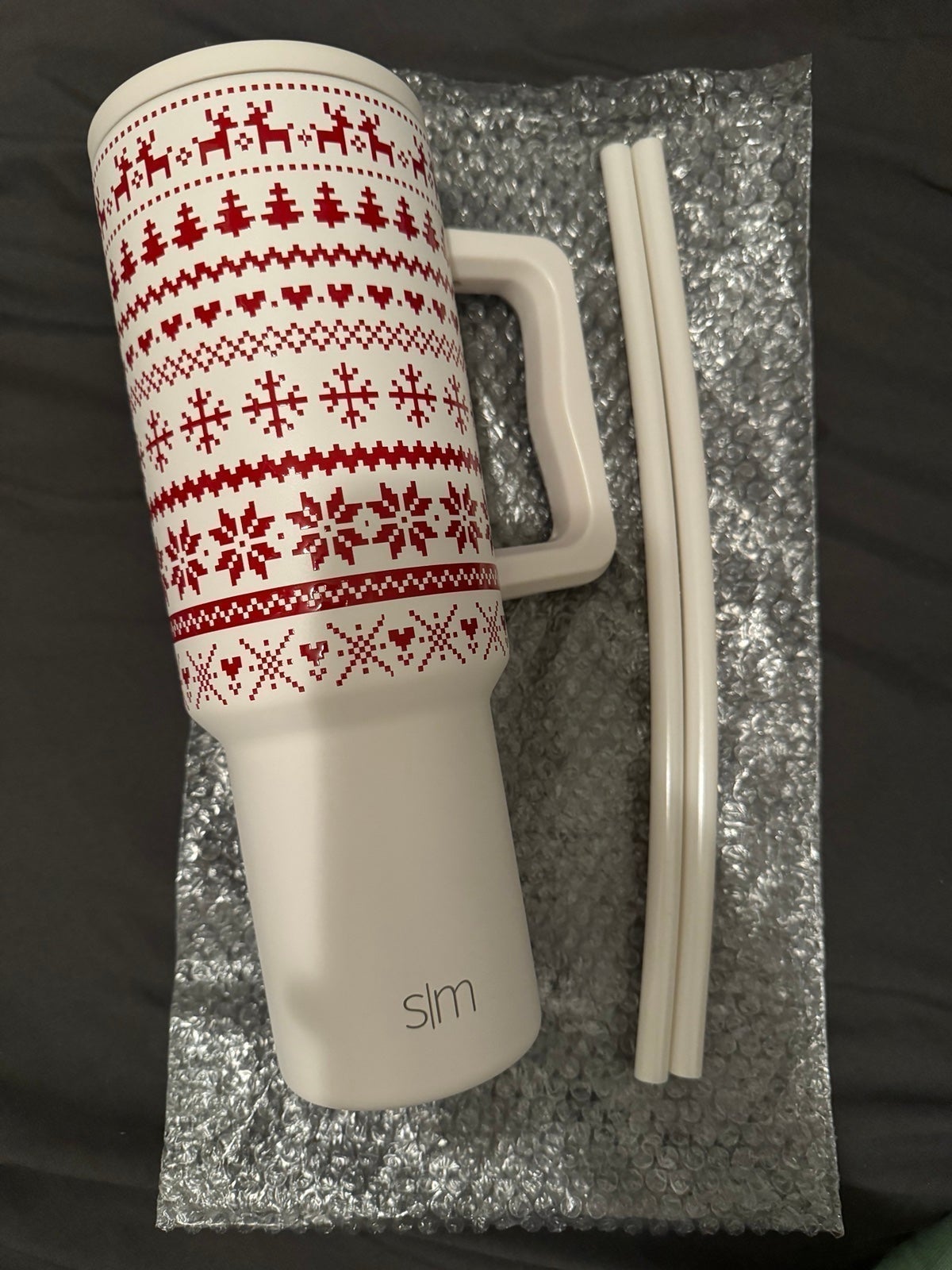 Simple Modern 40oz holiday taylor swift christmas tree farm in hand and sold out