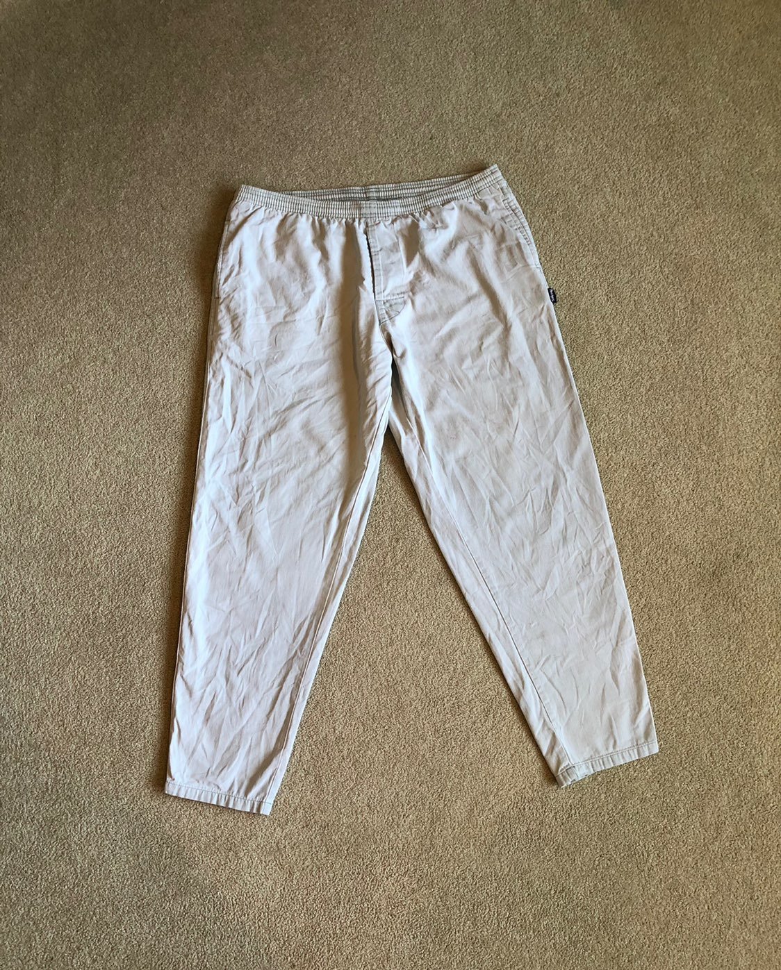 Vintage 80’s Stussy Cotton Pants. Made in USA. Men’s Large.