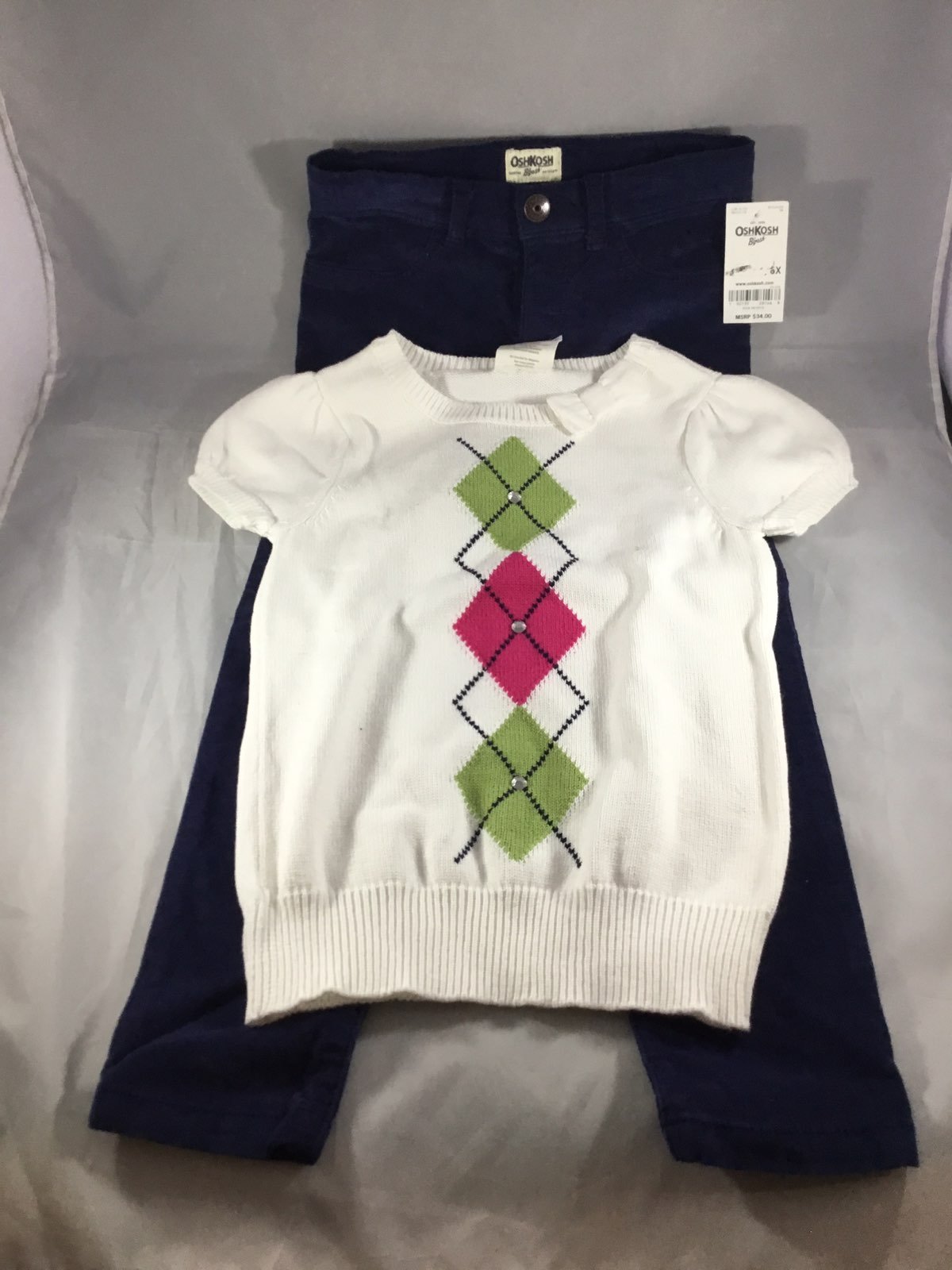 Girls Oshkosh b'gosh 6X Pants/Crazy 8 To