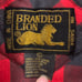 Branded Lion Quilted Buffalo Check Plaid Zip Up Vest ~ Red/Black ~ Men Large