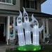 10 Ft Halloween Decorations Inflatable 3 Ghosts, Halloween Decor with LED Lights