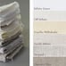 Linen Dust Ruffle Bed Skirt Stone Washed Super Soft Queen King Twin Full Double