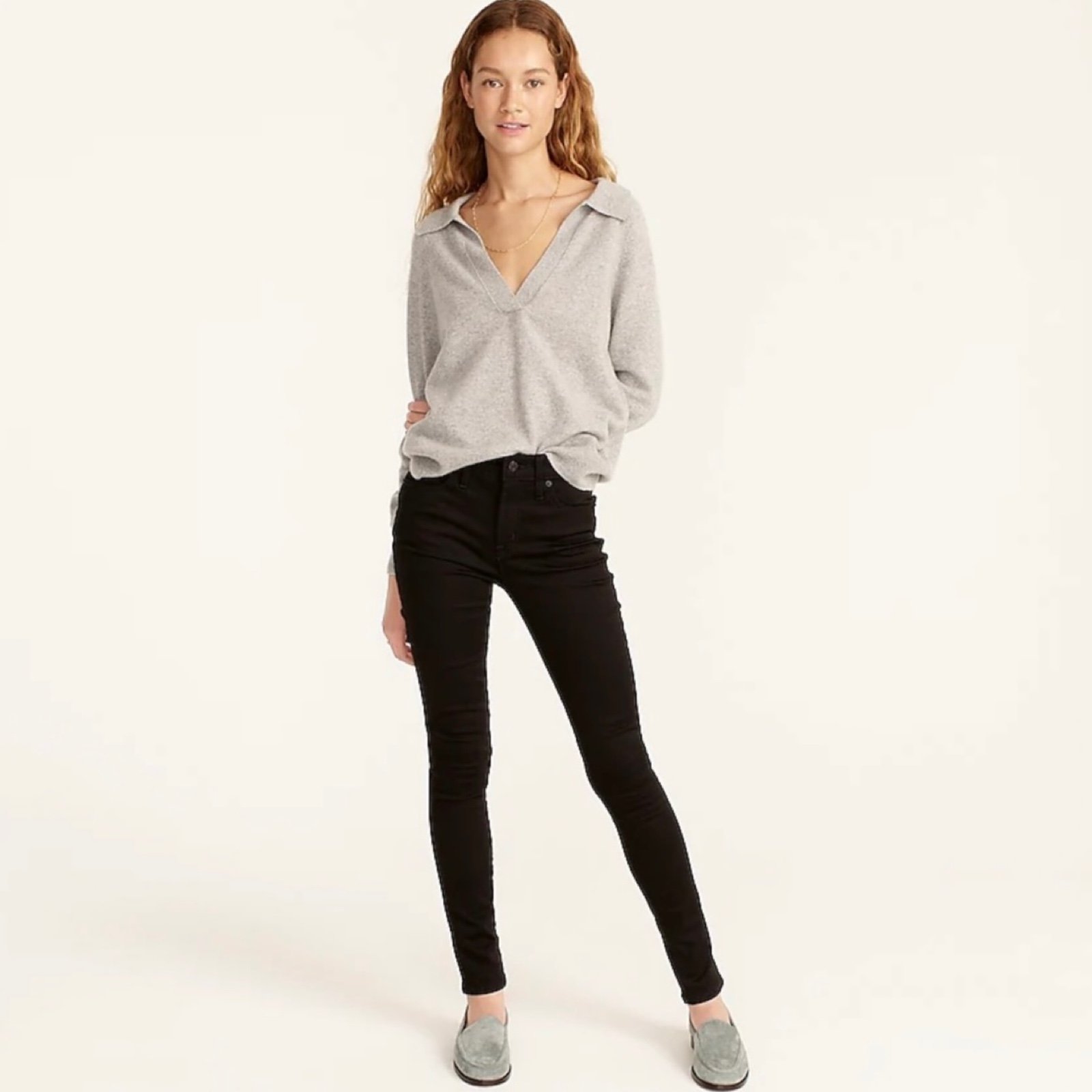 NWT J. Crew High-Rise Toothpick Jean