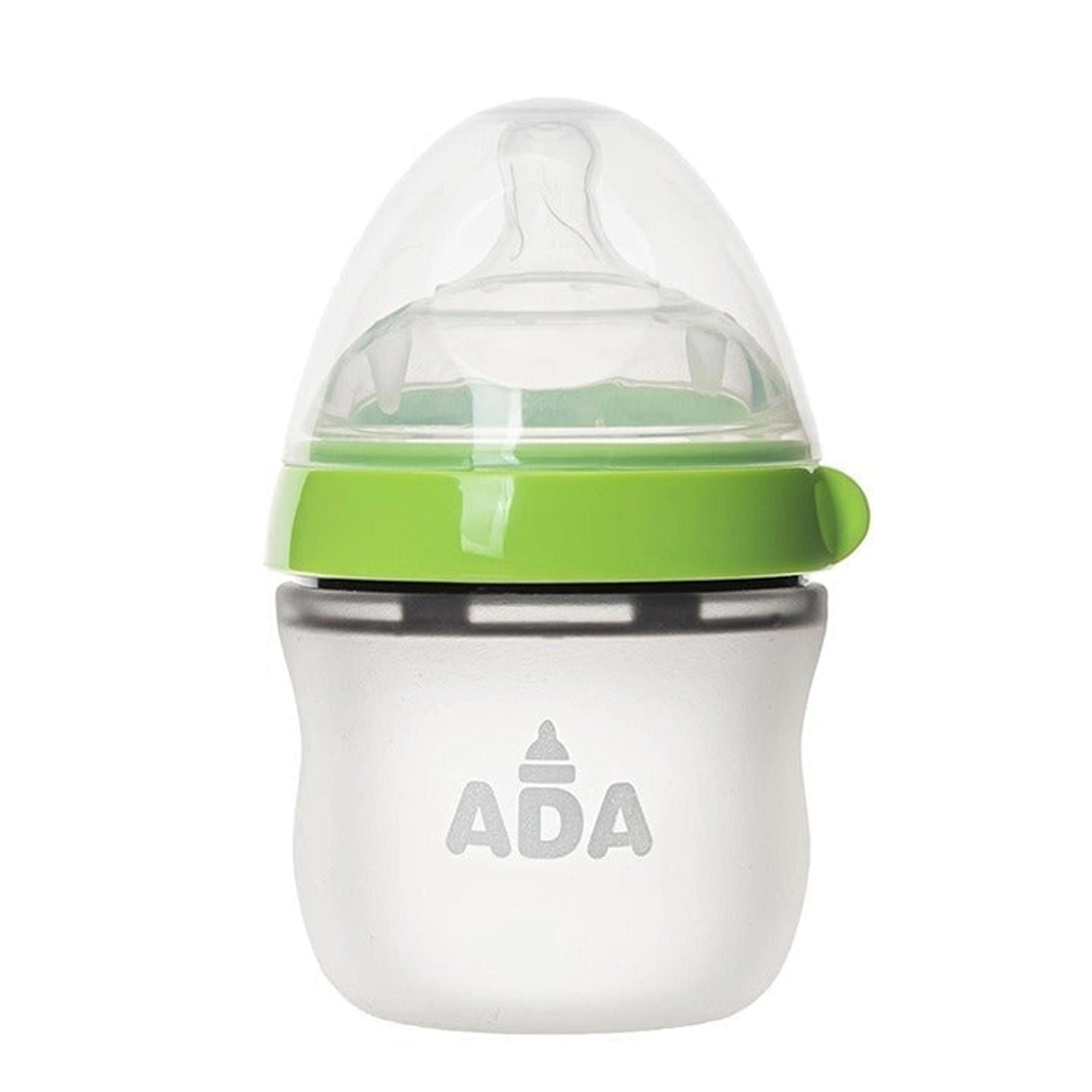 2 Pack Silicone Baby Bottle Anti-colic BPA Free. 5 oz