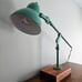 Vintage Fostoria Industrial Desk Lamp- New Old Stock! Antique Industrial Lamp.