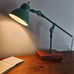 Vintage Fostoria Industrial Desk Lamp- New Old Stock! Antique Industrial Lamp.