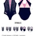 Chalk Warrior Pink Petals Leotard