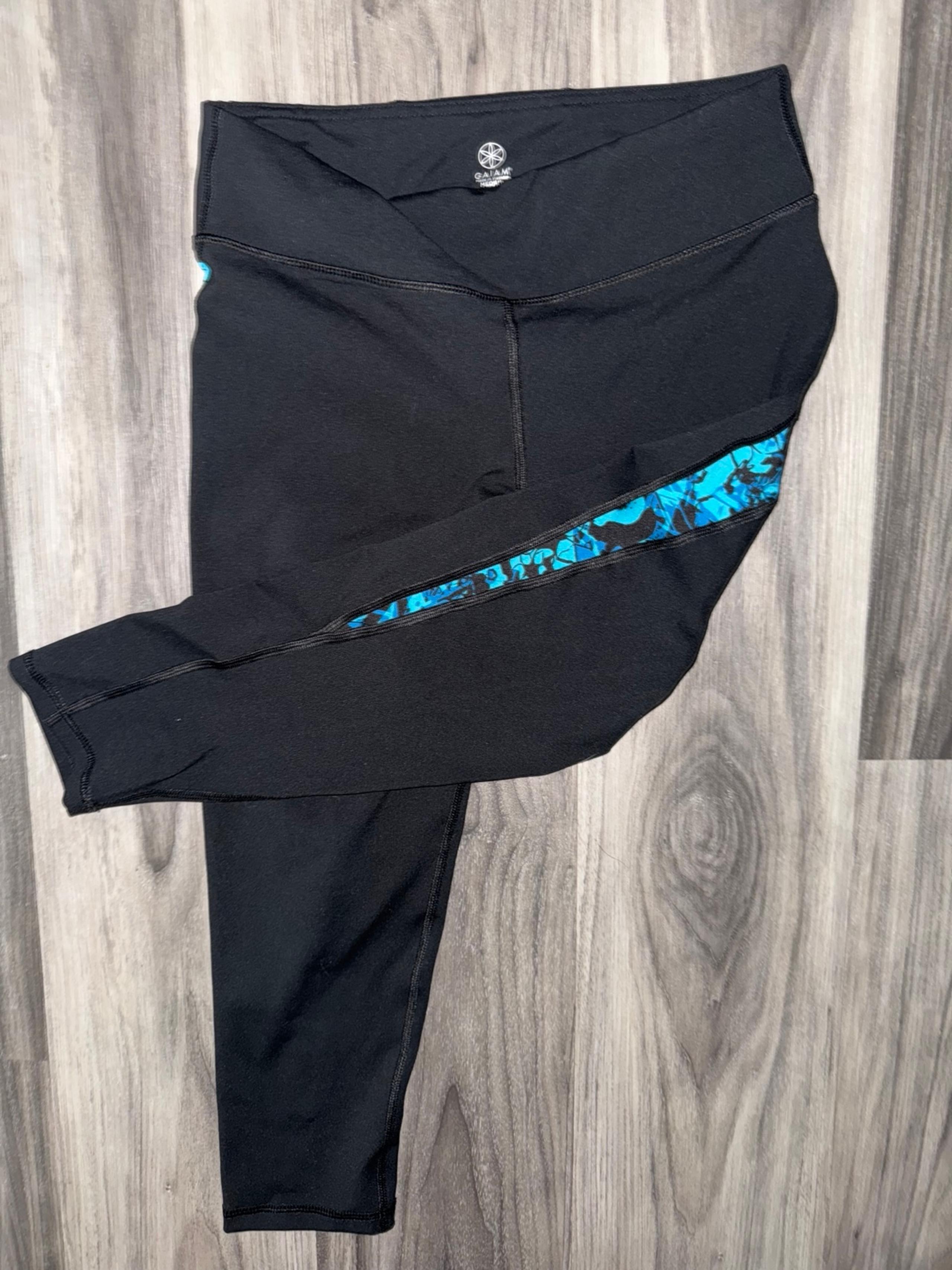 Women’s GAIAM Athletic Cropped Legging - Sz M