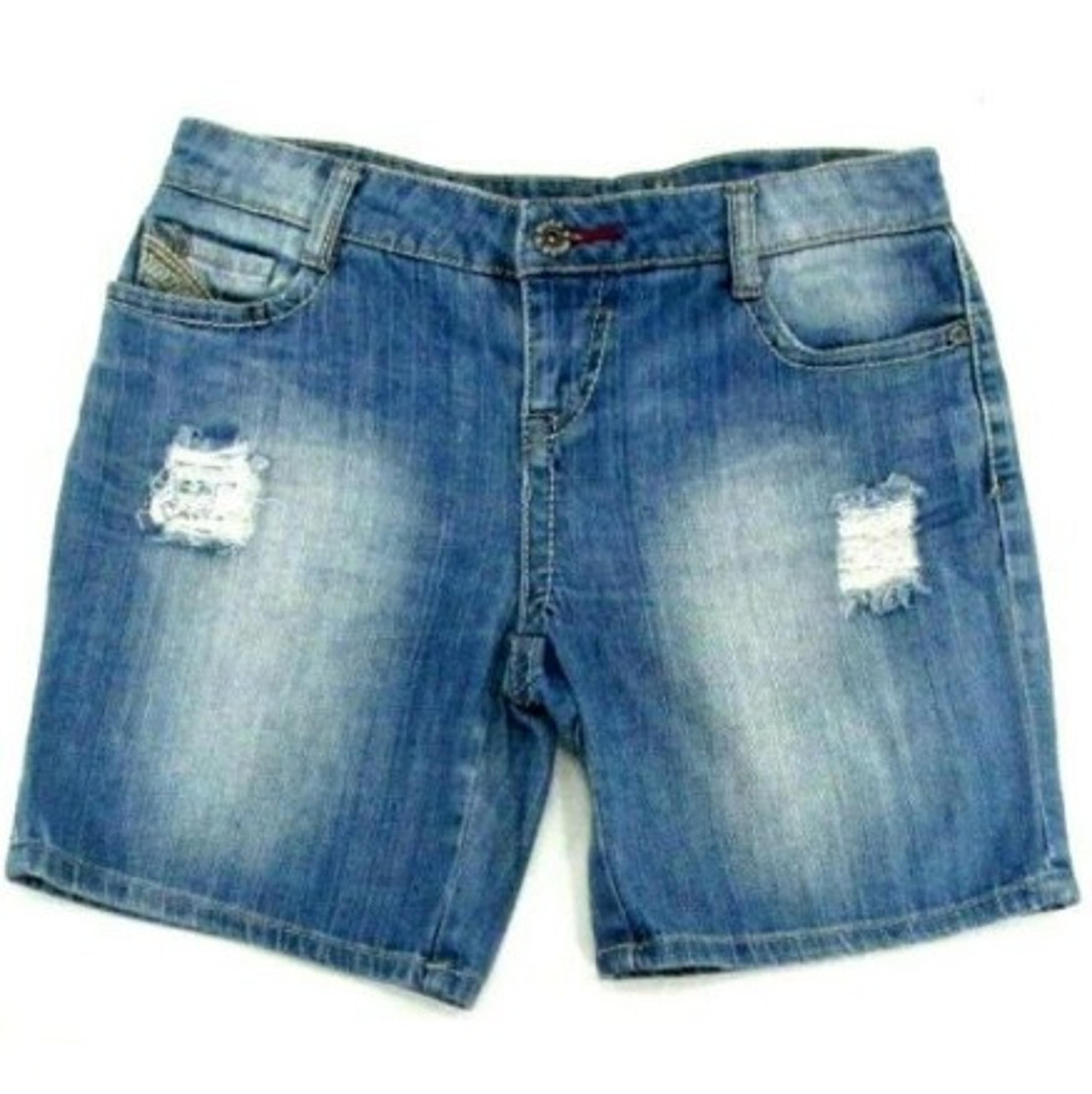 Mudd Women's 3 Destroyed Denim Shorts