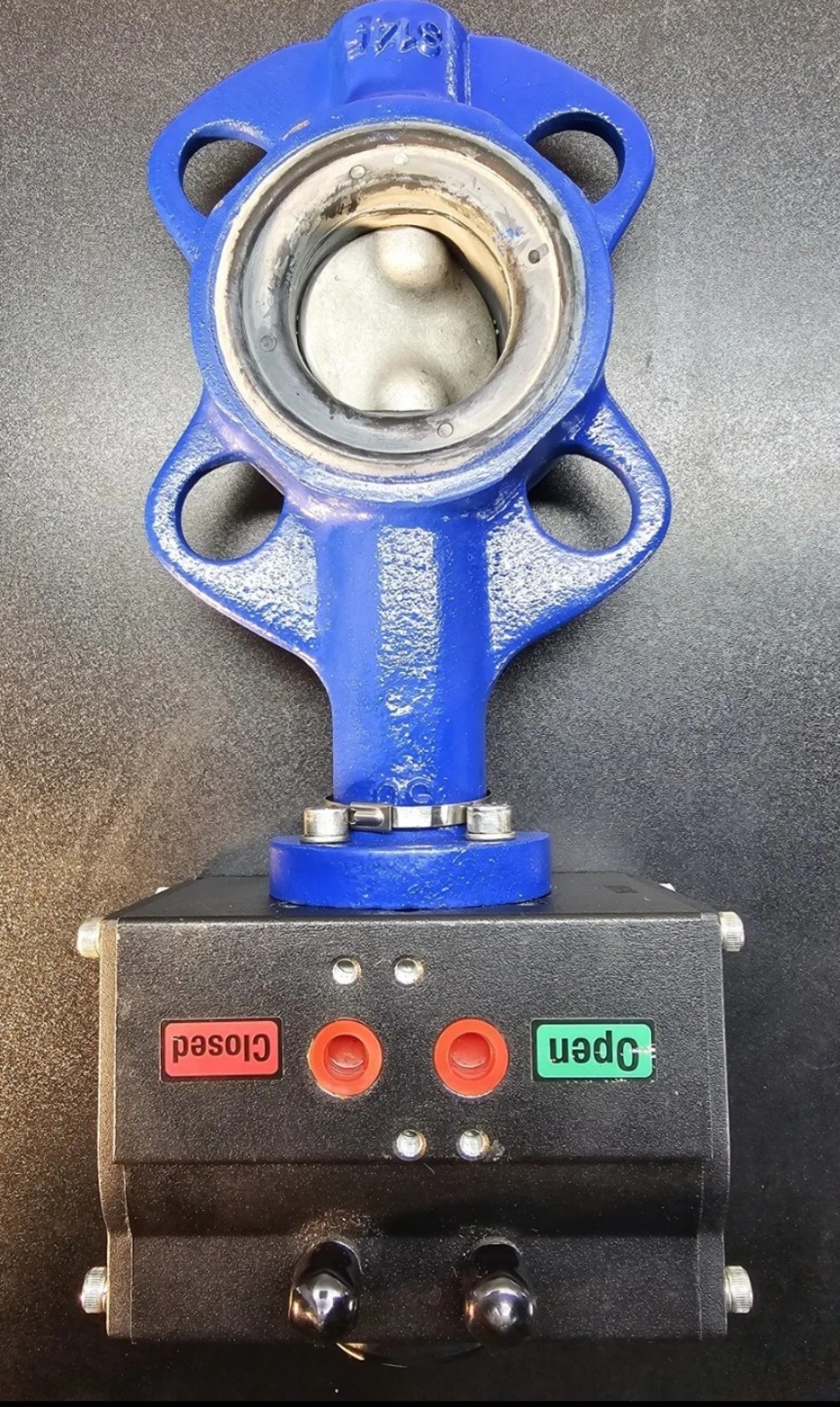 PENTAIR F89E-003 DA Pneumatic Rack & Pinion ACTUATOR 120PSI w/ KEYSTONE Valve