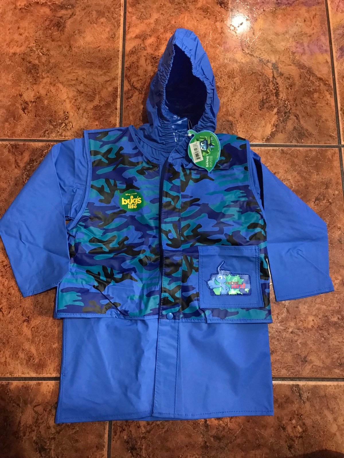 Disney A Bugs Life RainCoat