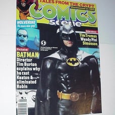 Comics Scene Magazine #8 NM Batman Michael Keaton Cvr Tales from the Crypt Perez