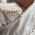 Sezane White Chacha Ruffled Lace Eyelet Dress XS 34 Bridal Summer Graduation