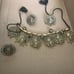 Ethnic Brass Durga Necklace Set
