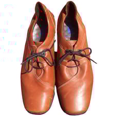 Wolky Rosa 1661 Lace Up Casual Walking Oxford Leather Shoes Woman's Size 10