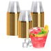 Gold Plastic Cups for Party, Disposable 100PCS 9oz