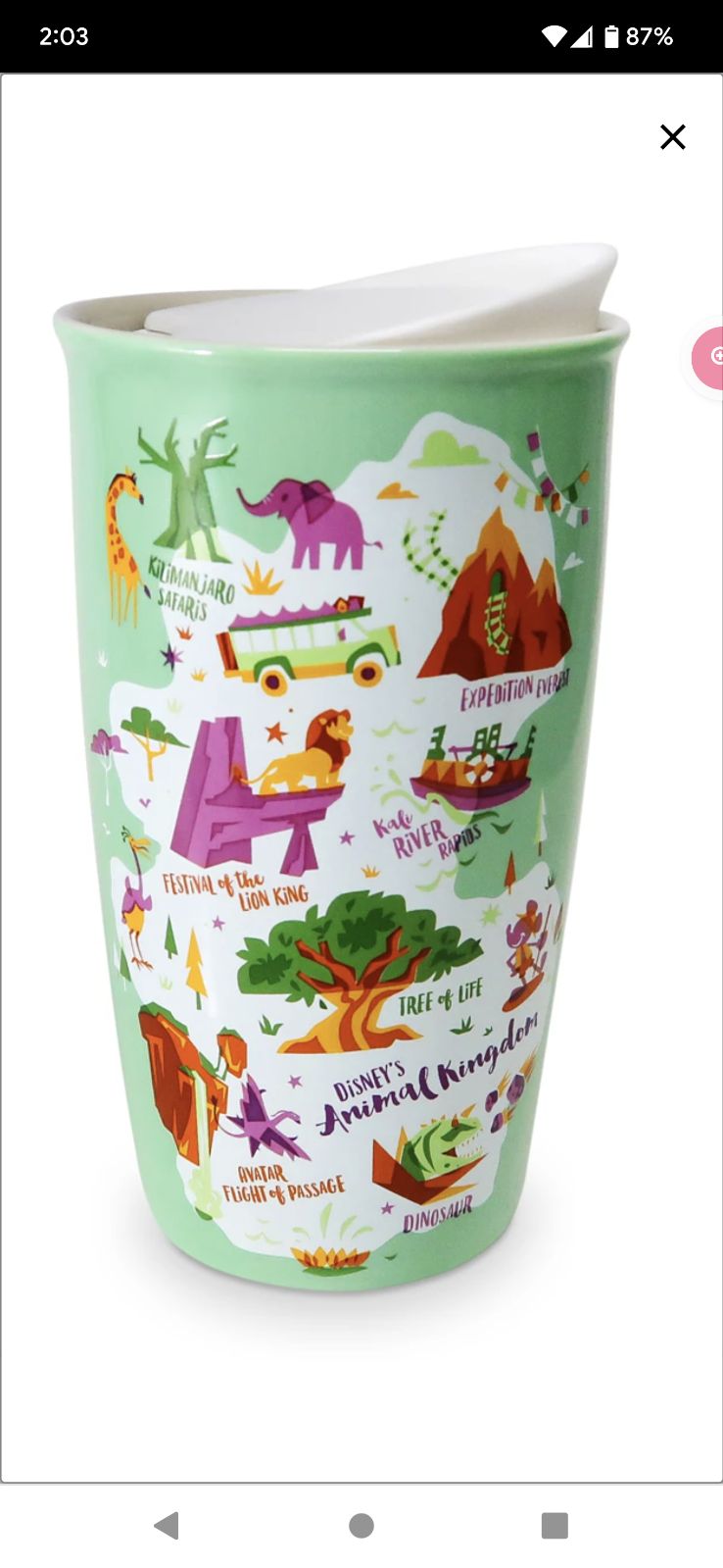 Disney animal kingdom Starbucks 2020