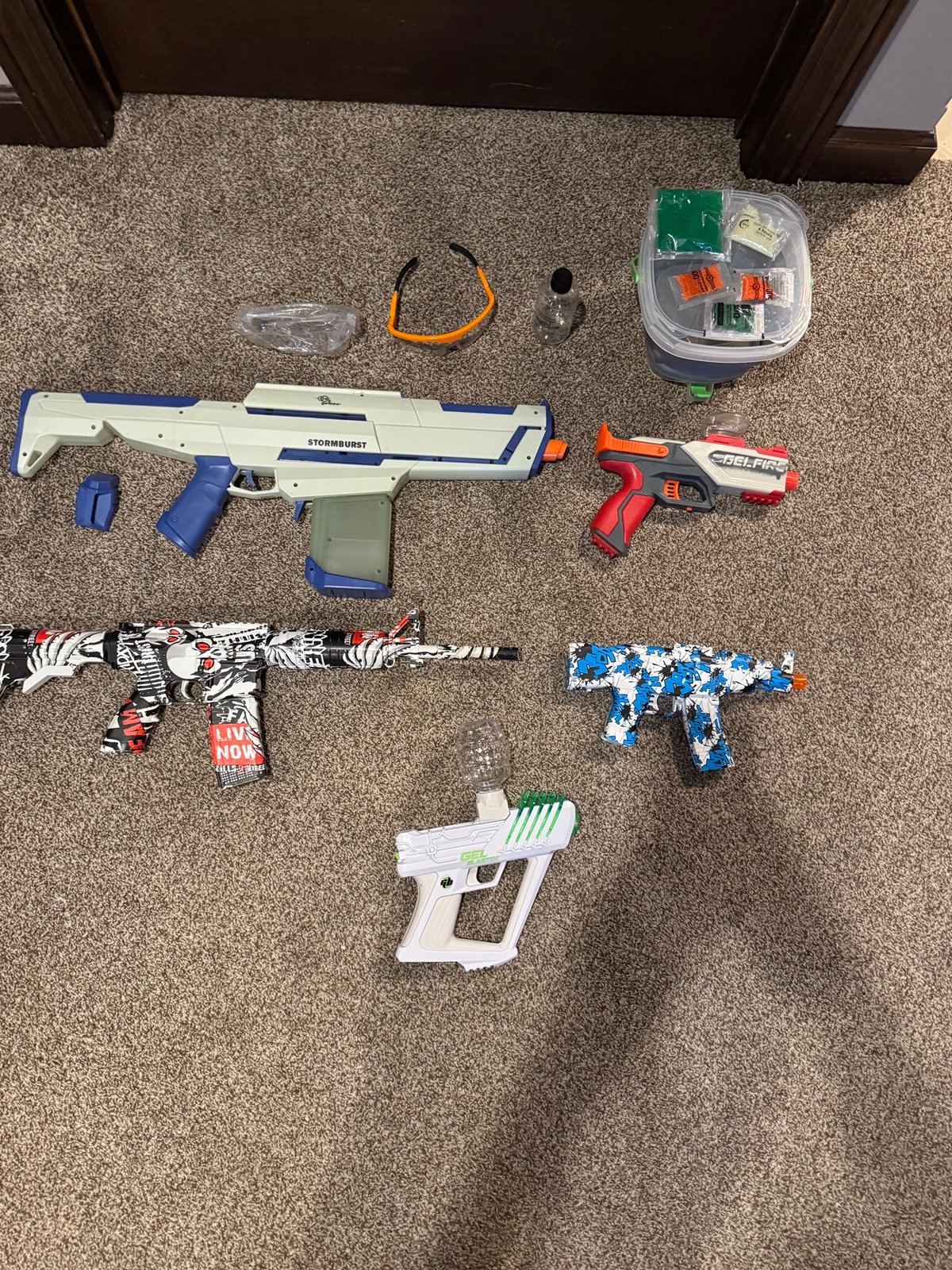 Splatrball Guns and Accessories