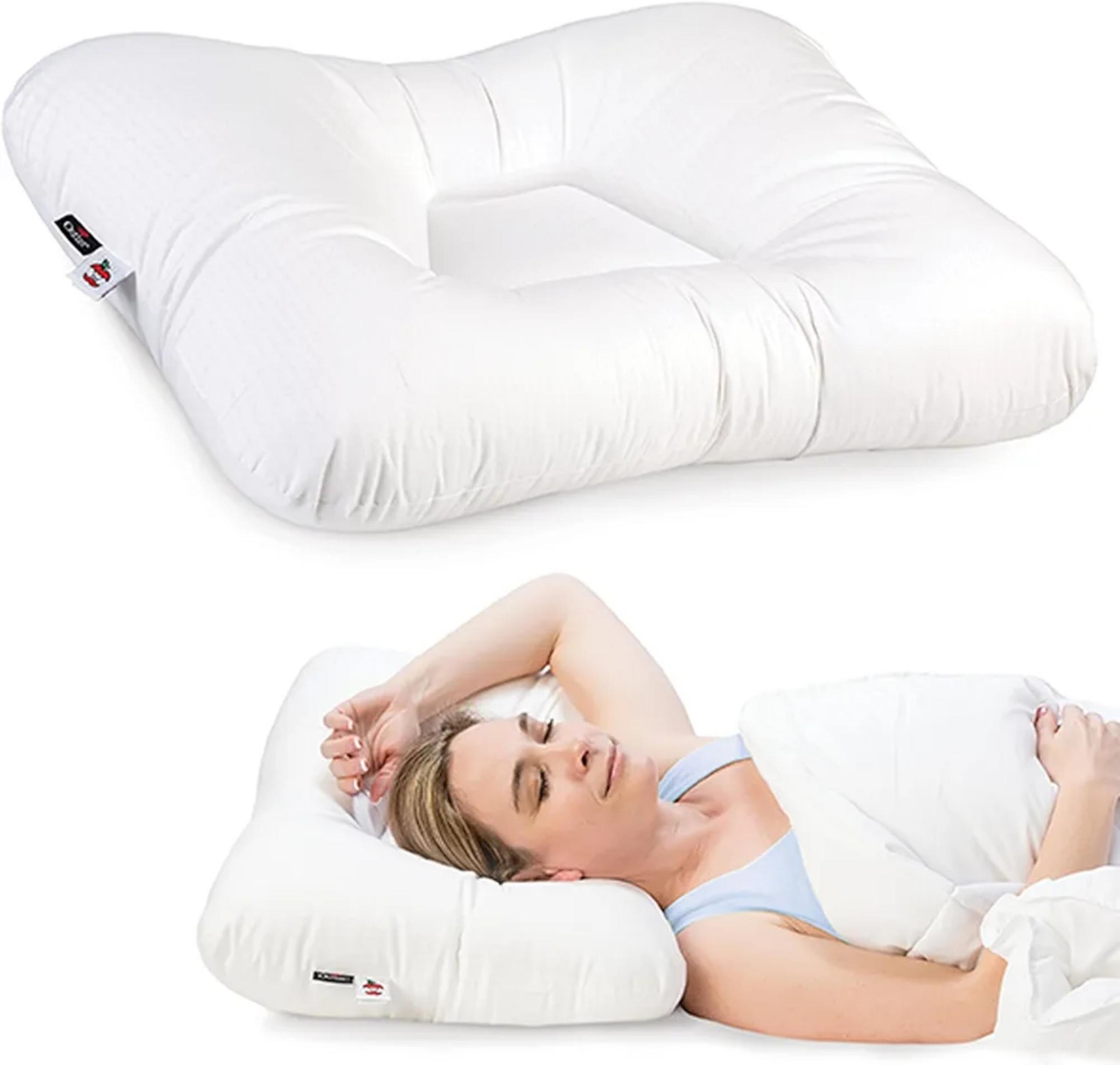 Core Products Tri-Core Comfort Zone Cervical Support Pillow, Temperature Regulat