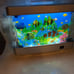 Tropical Fish Decorative Mini Aquarium Lamp Night Light with Moving Fish NEW