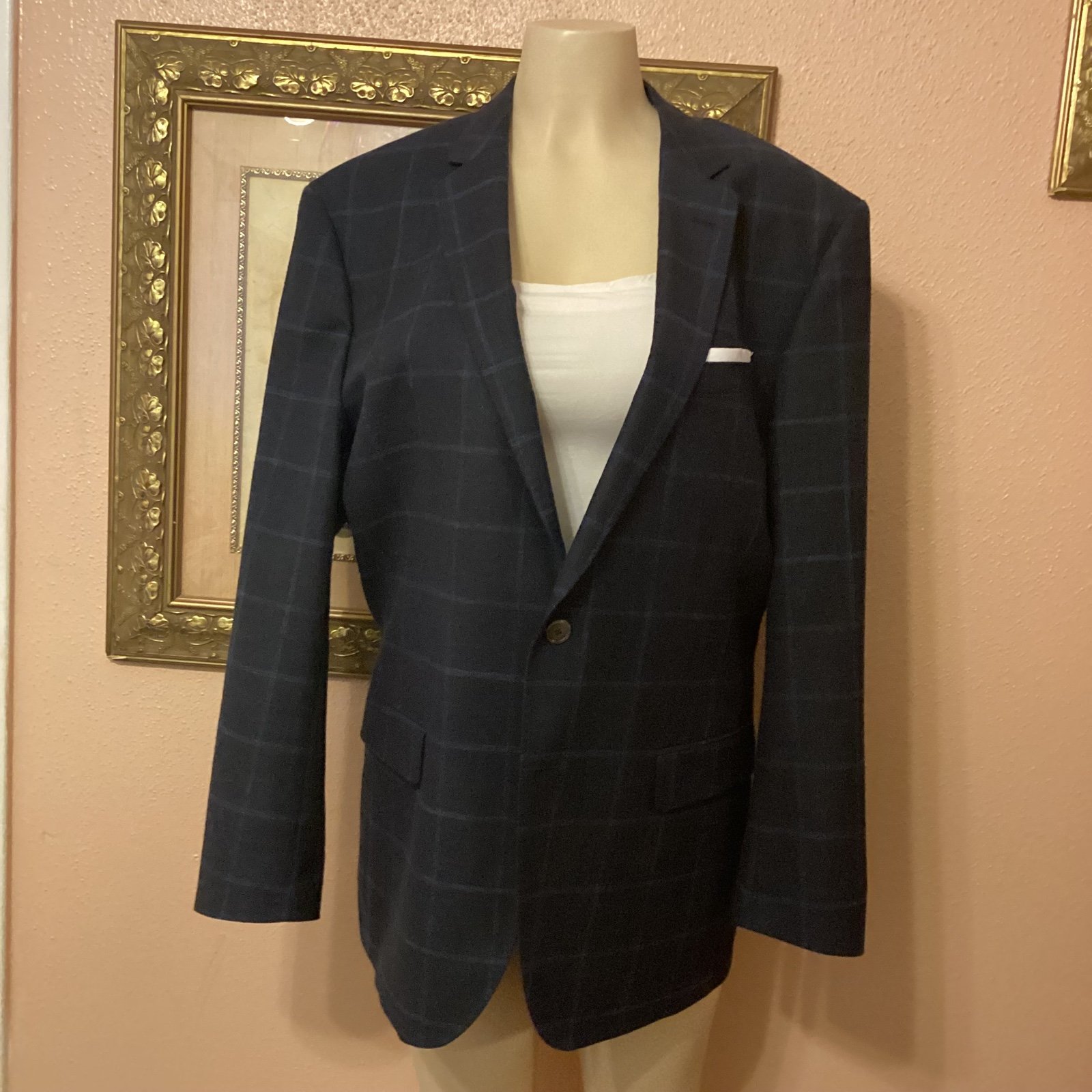 NWT Lanificio Tesse Biella Slim Fit Hugo Boss US 44 R